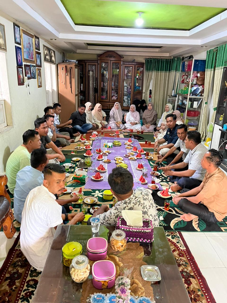 Halalbihalal Silaturahmi Lebaran Ke Kediaman Pj. Wali Nagari Lubuk Malako