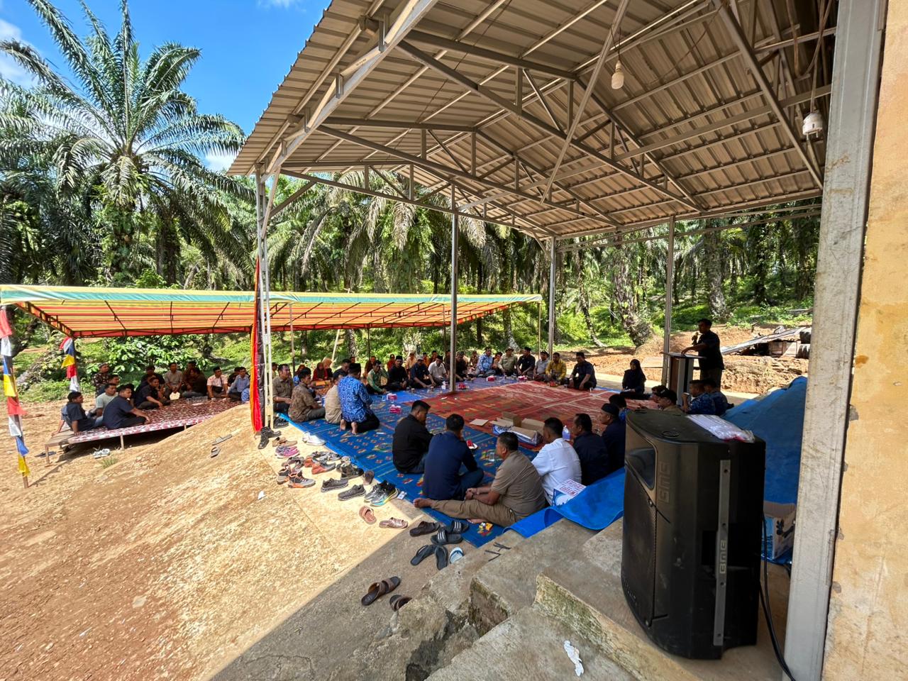 Launching Program Peremajaan Sawit (PSR) Koperasi Produsen Madani Lubuk Malako