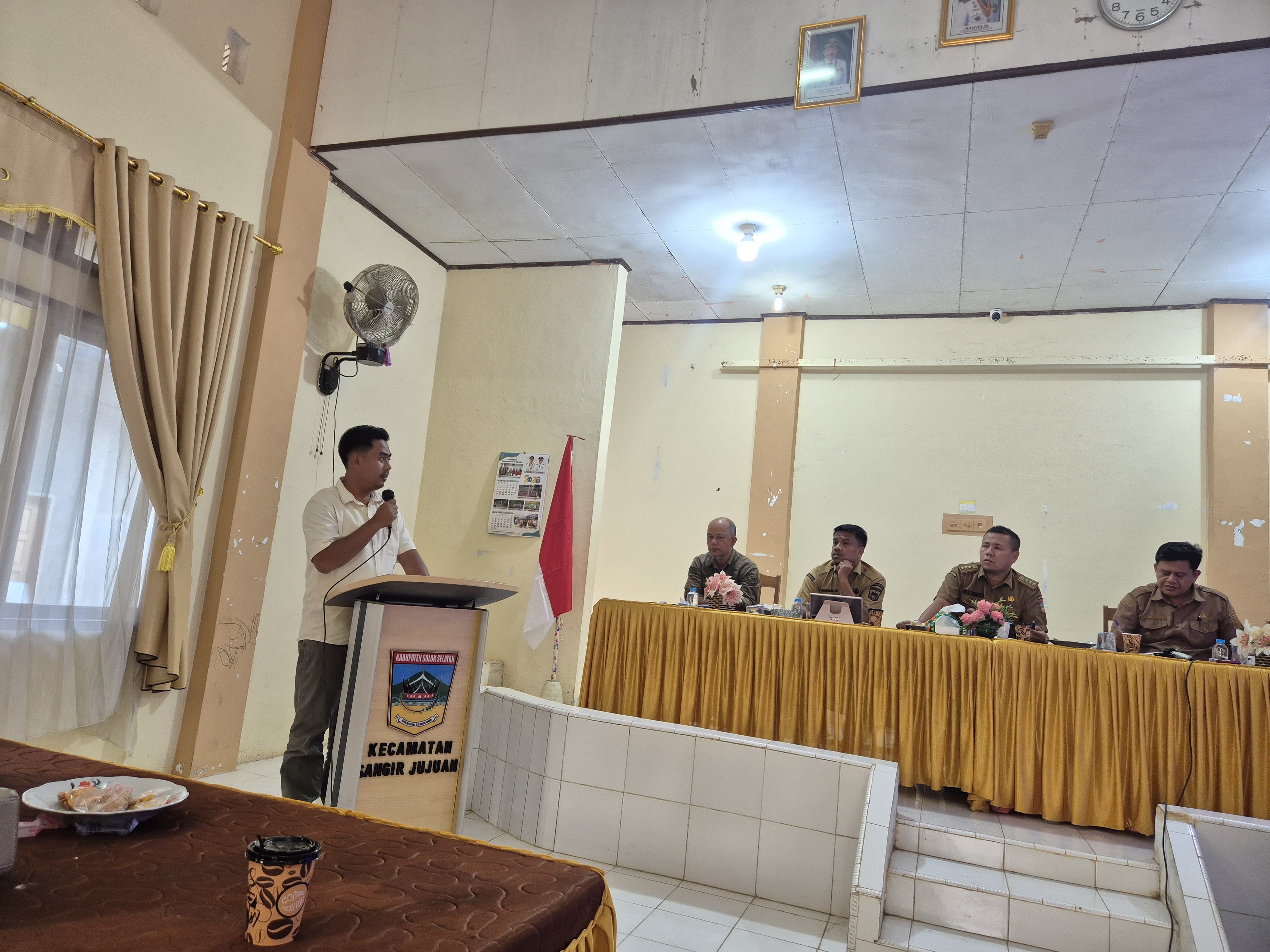 BUMNag Madani Lubuk Malako Ikuti Monitoring dan Evaluasi BUMNag se-Kecamatan Sangir Jujuan