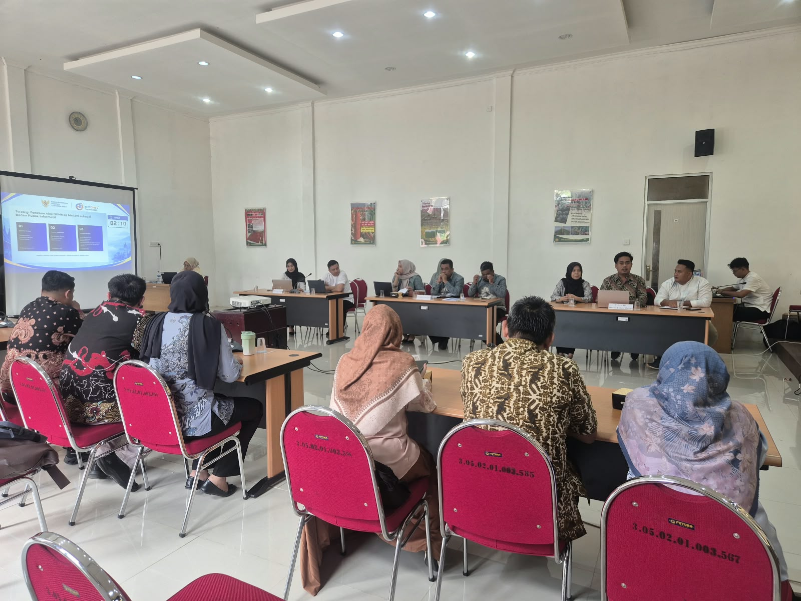 BUMNag Madani Lubuk Malako Jalani Penilaian Lapangan BUMNag Berprestasi Tingkat Provinsi Sumatera Barat