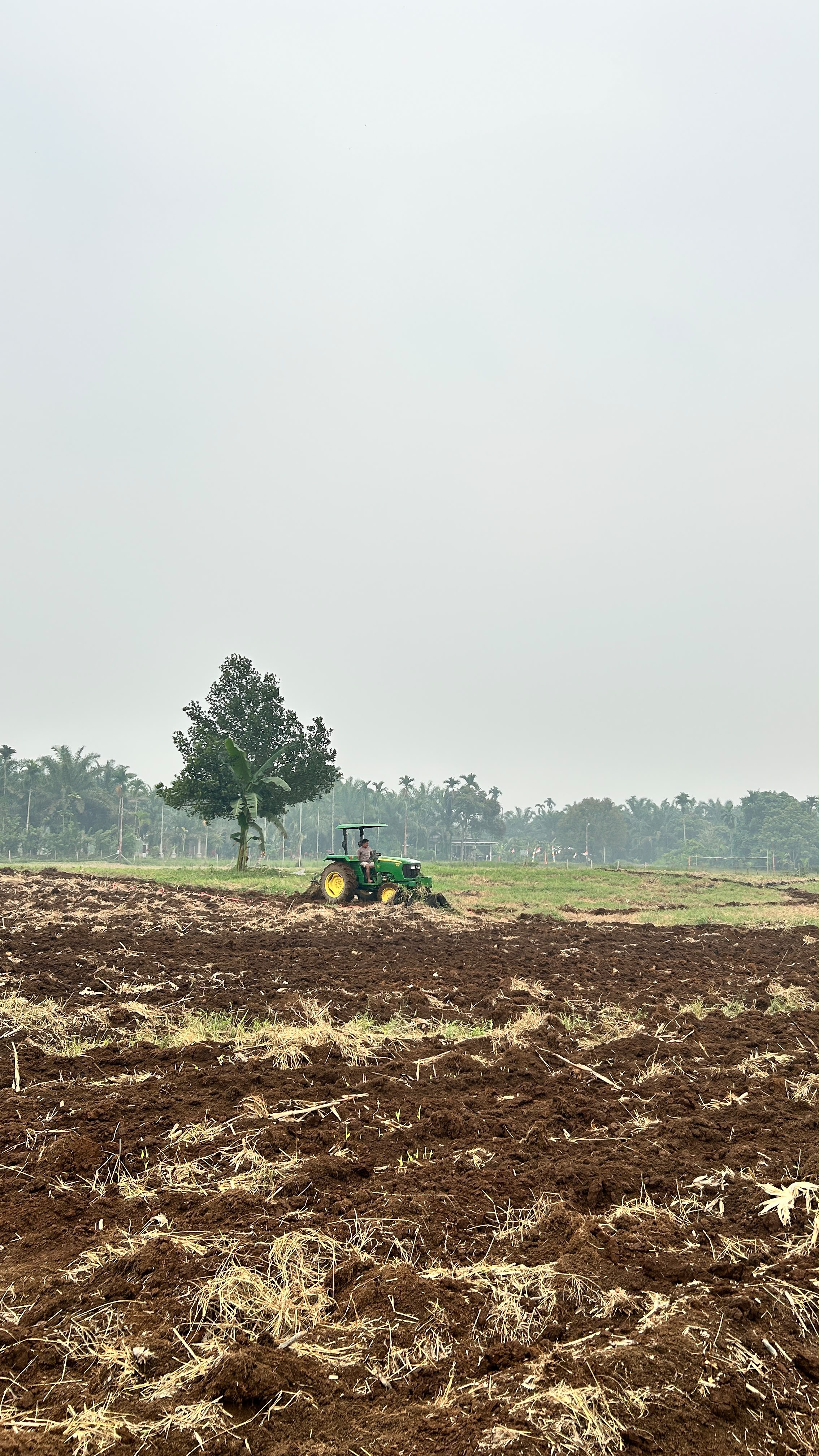 BUMNag Madani Lubuk Malako Laksanakan Bajak Lahan Persiapan Budidaya Jagung Group 2 Tahap 1