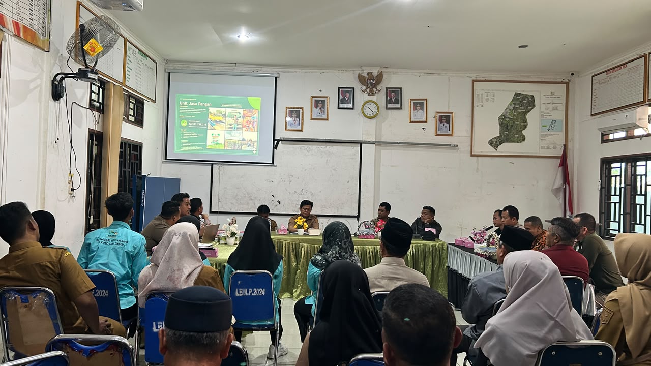 BUMNag Madani Lubuk Malako Terima Kunjungan Studi Komparatif DPMDPPKB Kabupaten Tanah Datar
